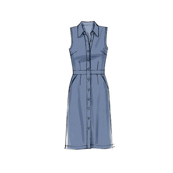 McCall's Schnittmuster M6696 - Kleid - ärmellos - Kurzarm - Top – Bild 7