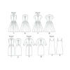 McCall's Schnittmuster M6696 - Kleid - ärmellos - Kurzarm - Top – Bild 10