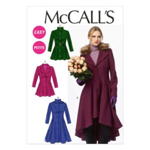 McCall's Schnittmuster M6800 - Jacke - Mantel - glockiges Unterteil