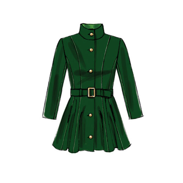 McCall's Schnittmuster M6800 - Jacke - Mantel - glockiges Unterteil – Bild 7