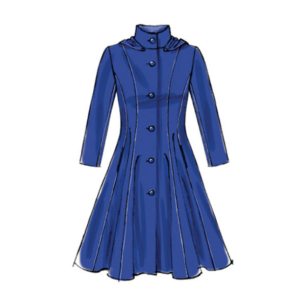 McCall's Schnittmuster M6800 - Jacke - Mantel - glockiges Unterteil – Bild 9