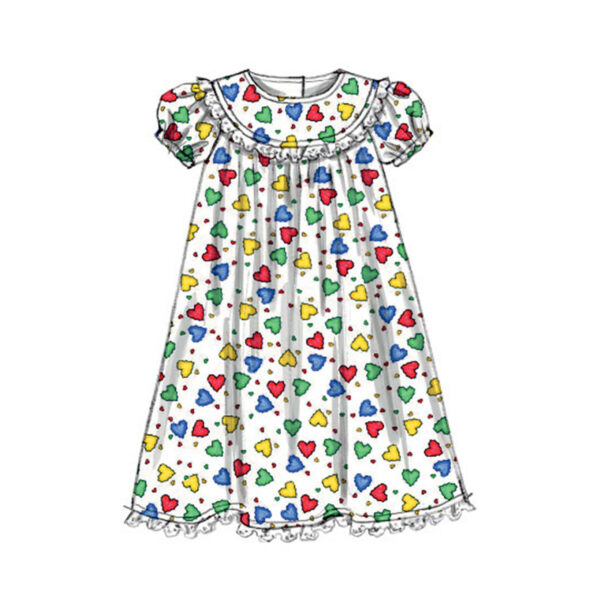 McCall's Schnittmuster M6831 - Schlafanzug - Nachthemd - Mädchen – Bild 2