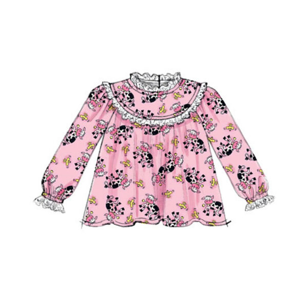 McCall's Schnittmuster M6831 - Schlafanzug - Nachthemd - Mädchen – Bild 4