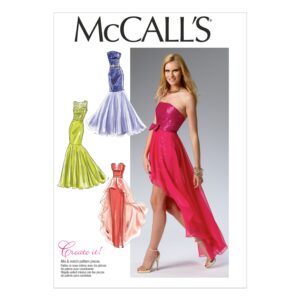 McCall's Schnittmuster M6838 - Abendkleid - Cocktailkleid