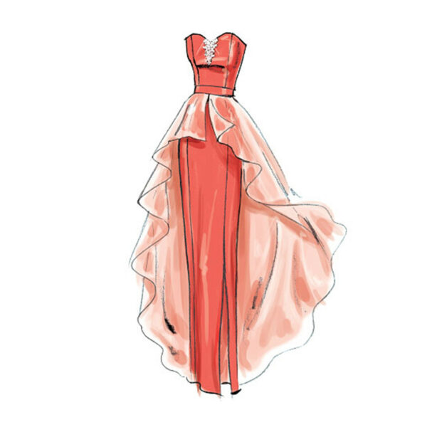 McCall's Schnittmuster M6838 - Abendkleid - Cocktailkleid – Bild 4