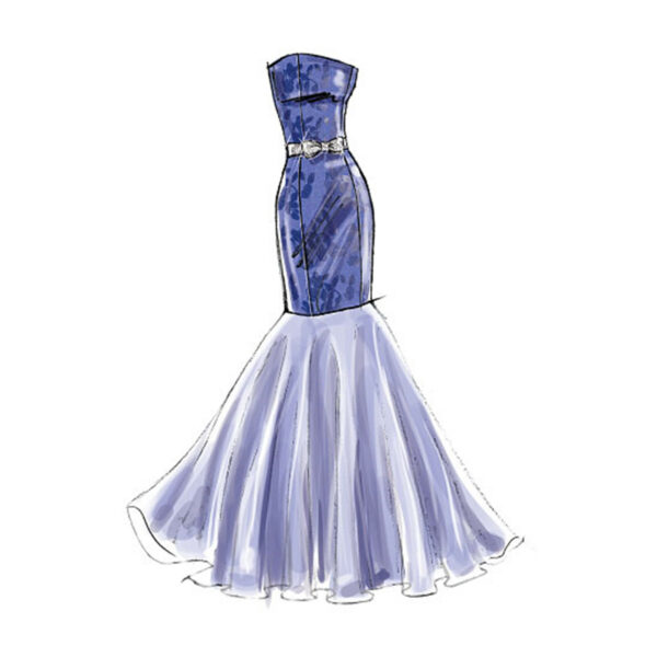 McCall's Schnittmuster M6838 - Abendkleid - Cocktailkleid – Bild 5