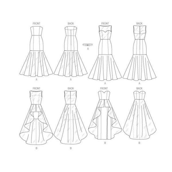 McCall's Schnittmuster M6838 - Abendkleid - Cocktailkleid – Bild 8