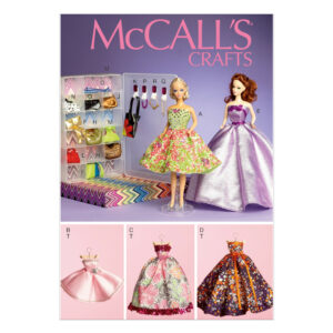 McCall's Schnittmuster M6903 - Puppenkleider - Outfit für 30cm Puppen