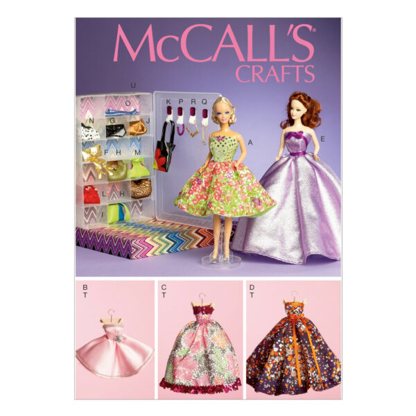 McCall's Schnittmuster M6903 - Puppenkleider - Outfit für 30cm Puppen