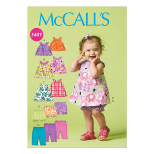 McCall's Schnittmuster M6912 - Sommerkombination für Mädchen