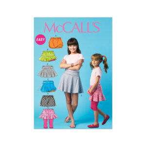 McCall's Schnittmuster M6918 - Rock - Hosenrock für Mädchen