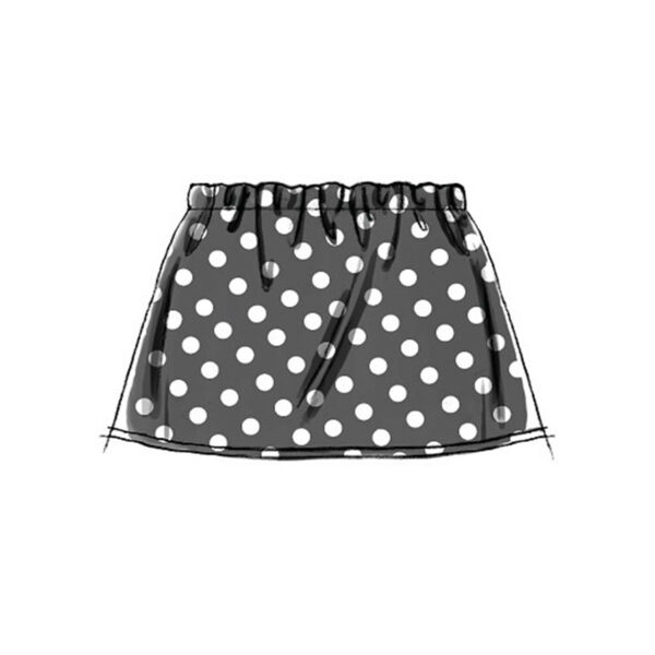 McCall's Schnittmuster M6918 - Rock - Hosenrock für Mädchen – Bild 9
