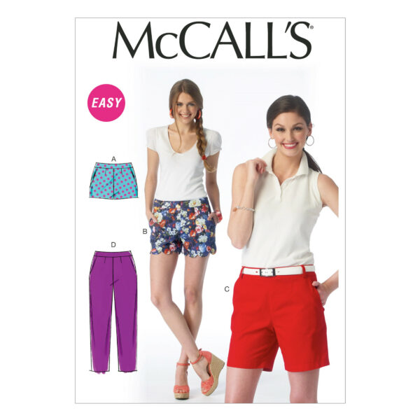 McCall's Schnittmuster M6930 - schmale Hose in 3 Längenvarianten