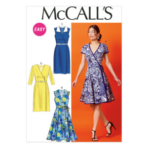 McCall's Schnittmuster M6959 - schwungvolles Sommerkleid - Wickelkleid