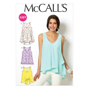 McCall's Schnittmuster M6960 - Shirt - ärmellos - Lagenlook