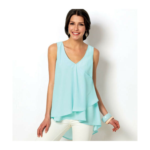 McCall's Schnittmuster M6960 - Shirt - ärmellos - Lagenlook – Bild 3