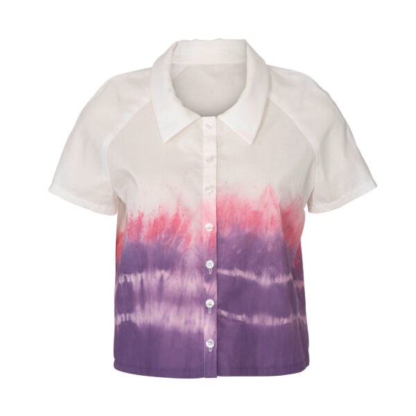 Burda Style Schnittmuster Nr. 5997 - Bluse - Raglanärmel und Knopfleiste – Bild 3