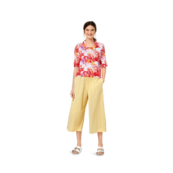 Burda Style Schnittmuster Nr. 5997 - Bluse - Raglanärmel und Knopfleiste – Bild 5