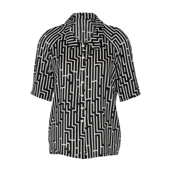 Burda Style Schnittmuster Nr. 5997 - Bluse - Raglanärmel und Knopfleiste – Bild 9