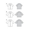 Burda Style Schnittmuster Nr. 5997 - Bluse - Raglanärmel und Knopfleiste – Bild 12