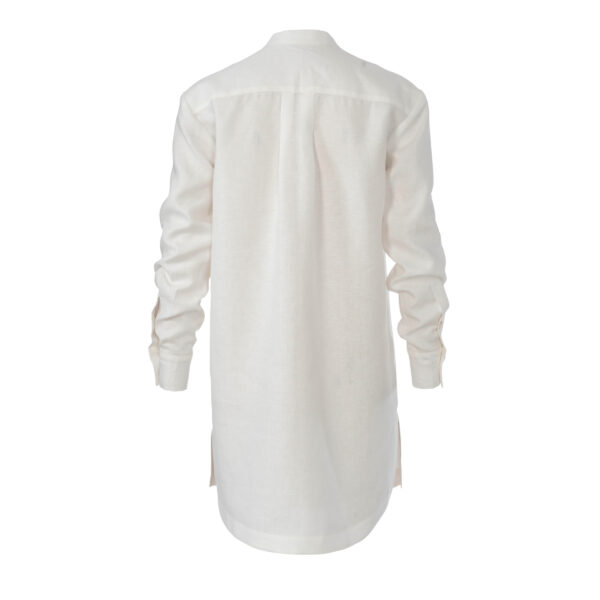 Burda Style Schnittmuster Nr. 6001 - Bluse - mit Stehkragen und Seitenschlitz – Bild 4