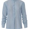 Burda Style Schnittmuster Nr. 6001 - Bluse - mit Stehkragen und Seitenschlitz – Bild 6
