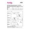 Burda Style Schnittmuster Nr. 6002 - Kleid und Bluse - luftig - Raglanärmel – Bild 8