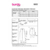 Burda Style Schnittmuster Nr. 6003 - Kleid und Bluse - geknöpft - ärmellos – Bild 8
