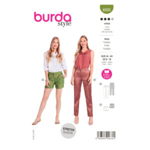 Burda Style Schnittmuster Nr. 6005 - Hose - kurz oder lang
