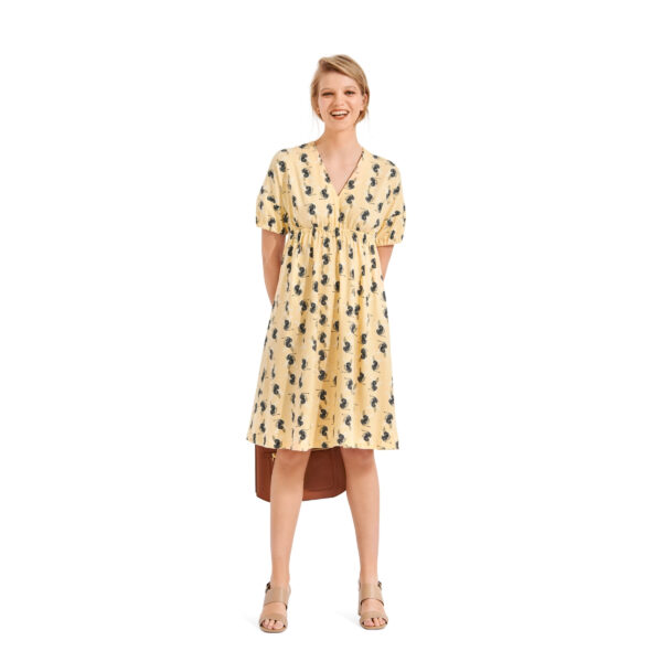 Burda Style Schnittmuster Nr. 6007 - Kleid - V-Ausschnitt - Verschlusslos – Bild 7