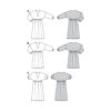 Burda Style Schnittmuster Nr. 6007 - Kleid - V-Ausschnitt - Verschlusslos – Bild 10
