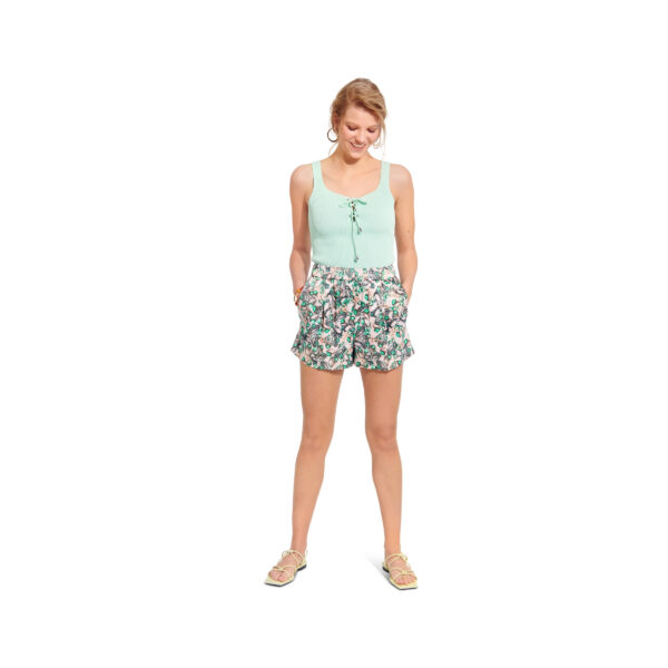 Burda Style Schnittmuster Nr. 6008 - Hose - Nahttaschen - Bügelfalten - Variante – Bild 2