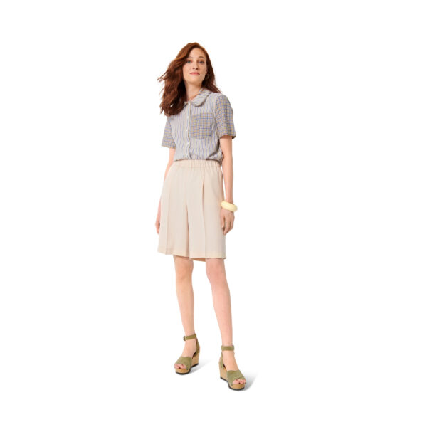 Burda Style Schnittmuster Nr. 6008 - Hose - Nahttaschen - Bügelfalten - Variante – Bild 5