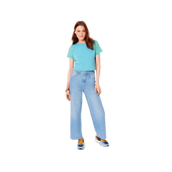 Burda Style Schnittmuster Nr. 6010 - Shirt - T-Shirt - runder Ausschnitt – Bild 5