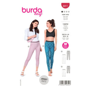 Burda Style Schnittmuster Nr. 6011 - Leggings - 2 Varianten