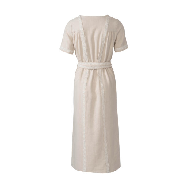 Burda Style Schnittmuster Nr. 6014 - Kleid - Bindebänder - Karree-Ausschnitt – Bild 5