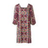 Burda Style Schnittmuster Nr. 6014 - Kleid - Bindebänder - Karree-Ausschnitt – Bild 8