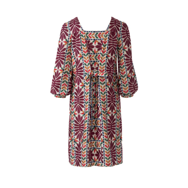 Burda Style Schnittmuster Nr. 6014 - Kleid - Bindebänder - Karree-Ausschnitt – Bild 9