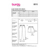 Burda Style Schnittmuster Nr. 6015 - Hose - Shorts - mit Gummizug und Taschen – Bild 6