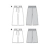 Burda Style Schnittmuster Nr. 6017 - Hose und Shorts - Sommerhosen – Bild 9