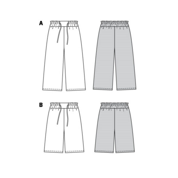 Burda Style Schnittmuster Nr. 6017 - Hose und Shorts - Sommerhosen – Bild 9