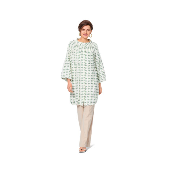 Burda Style Schnittmuster Nr. 6022 - Jacke - Ballonform - Kordeldurchzug – Bild 3