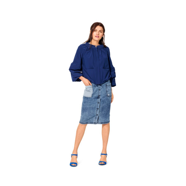 Burda Style Schnittmuster Nr. 6022 - Jacke - Ballonform - Kordeldurchzug – Bild 7