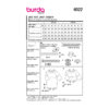 Burda Style Schnittmuster Nr. 6022 - Jacke - Ballonform - Kordeldurchzug – Bild 10