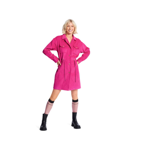 Burda Style Schnittmuster Nr. 6024 - Jacke - aufgesetzte Taschen - 3 Varianten – Bild 6