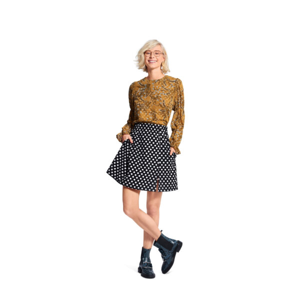 Burda Style Schnittmuster Nr. 6027 - Rock - Bahnenrock - von mini bis midi – Bild 2