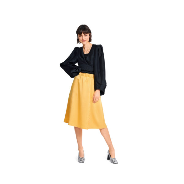 Burda Style Schnittmuster Nr. 6027 - Rock - Bahnenrock - von mini bis midi – Bild 4