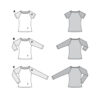 Burda Style Schnittmuster Nr. 6028 - Shirt - T-Shirt - Longsleeve - Raglanärmel – Bild 9