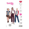 Burda Style Schnittmuster Nr. 6028 - Shirt - T-Shirt - Longsleeve - Raglanärmel
