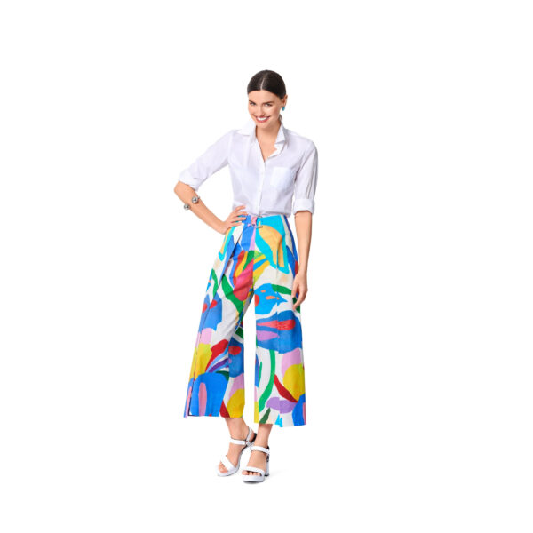 Burda Style Schnittmuster Nr. 6032 - Hose - Culottes - 2 Modelle – Bild 2